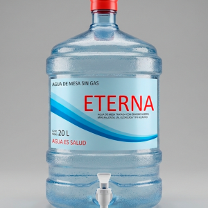 Agua ETERNA 20Lt con caño